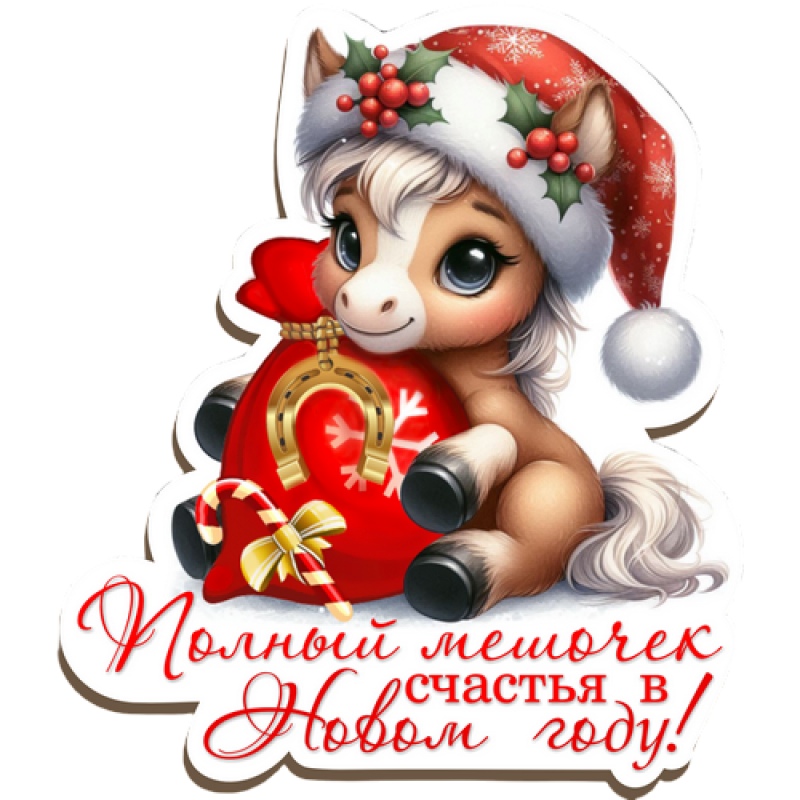 Магнит Мешочек счастья