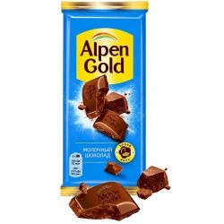 Шоколад молочный «Alpen Gold»