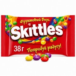 Драже «Skittles» фруктовый вкус
