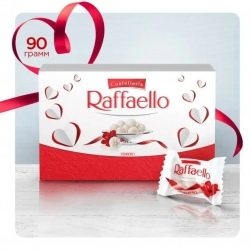 Рафаэлло Конфеты 90г кокосовые с цел.миндалем