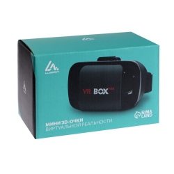 3D Очки виртуальной реальности мини Luazon, смартфоны до 5.5, чёрные