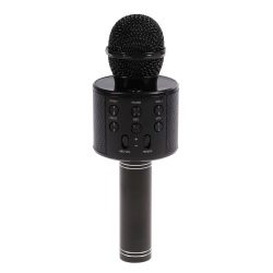 Микрофон для караоке Luazon LZZ-56, WS-858, 1800 мАч, чёрный