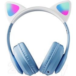 Наушники детские Miru W102 CAT EP-W10 (голубой)
